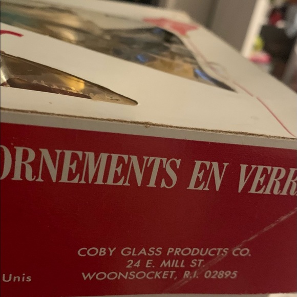 Coby glass ornaments - Picture 4 of 4